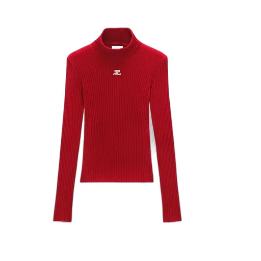 Logo-Embroidered Roll-Neck Jumper