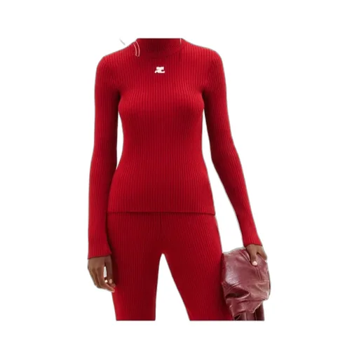 Logo-Embroidered Roll-Neck Jumper