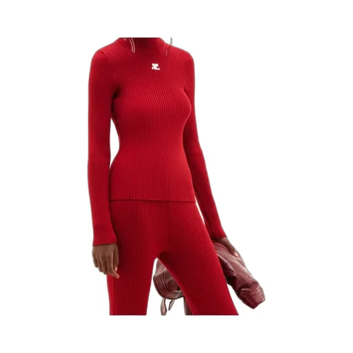 Logo-Embroidered Roll-Neck Jumper