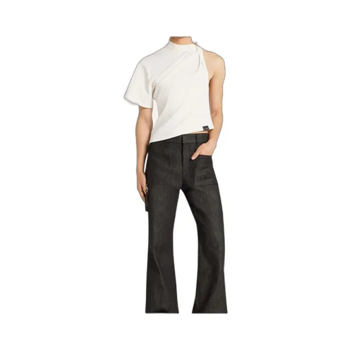Twisted Asymmetric T-Shirt