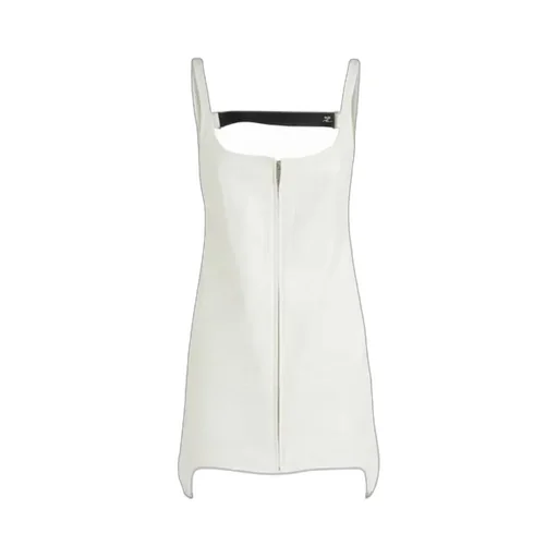 Zip Detailed Sleeveless Dress