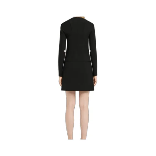 Heritage Clipped Mini Skirt