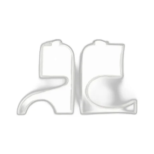 Logo Outline Earrings