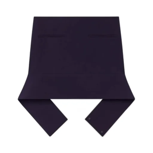 Reversed Belt Mini Skirt
