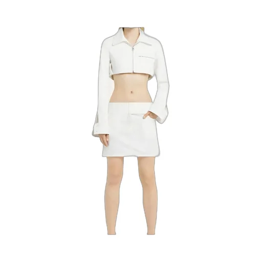 Belted Mini Skirt