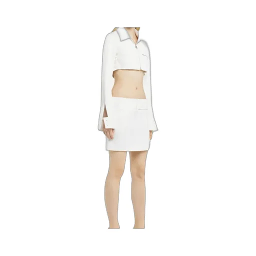 Belted Mini Skirt