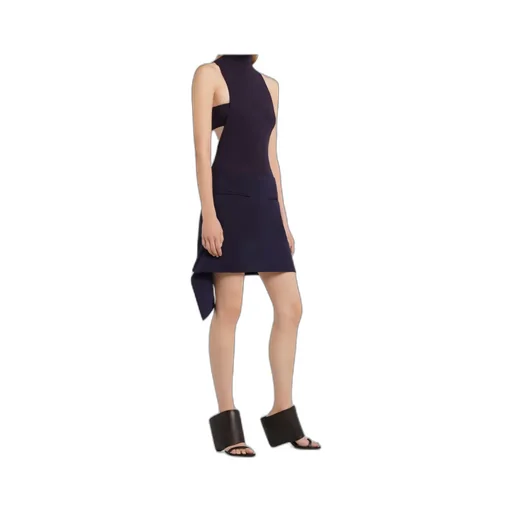 Reversed Belt Mini Skirt
