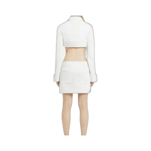 Belted Mini Skirt