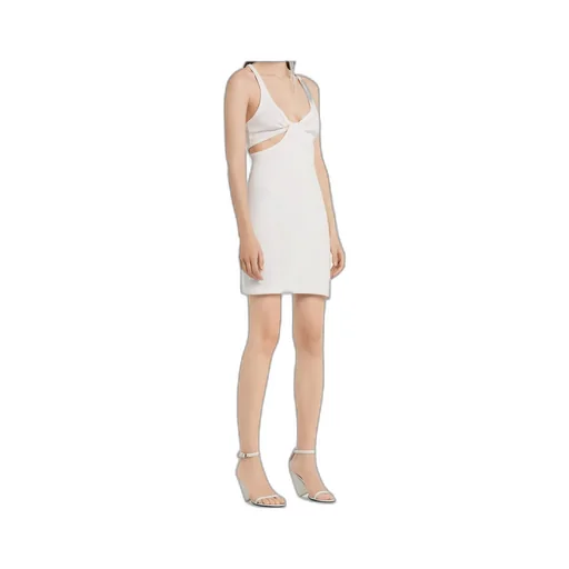 Twist 90's Cut-Out Detailed Mini Dress