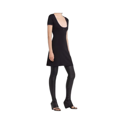 Holistic Contrast Mini Dress