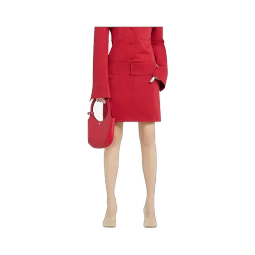 Belted Mini Skirt