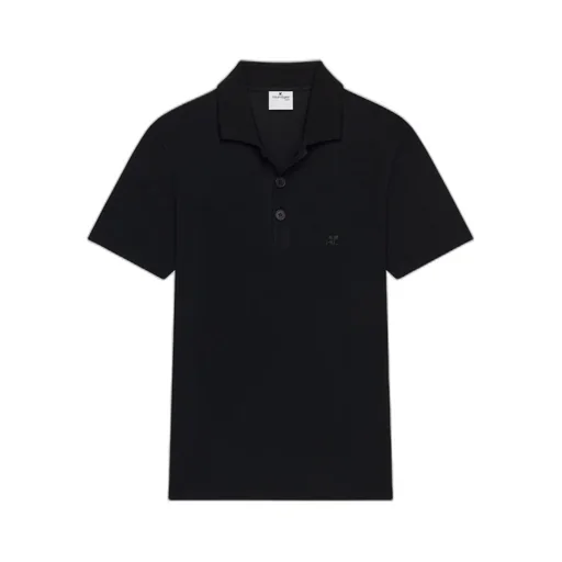 Logo Embroidered Polo Shirt