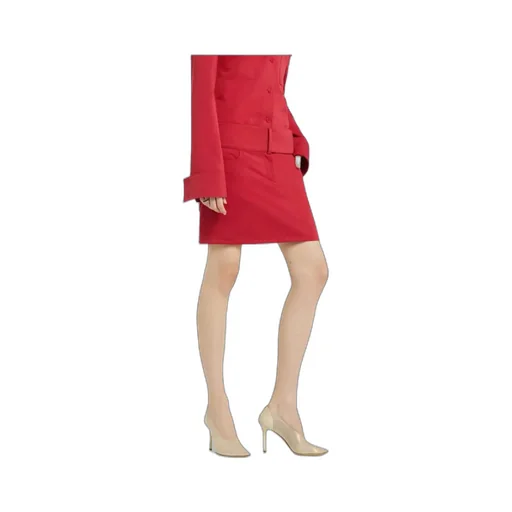 Belted Mini Skirt