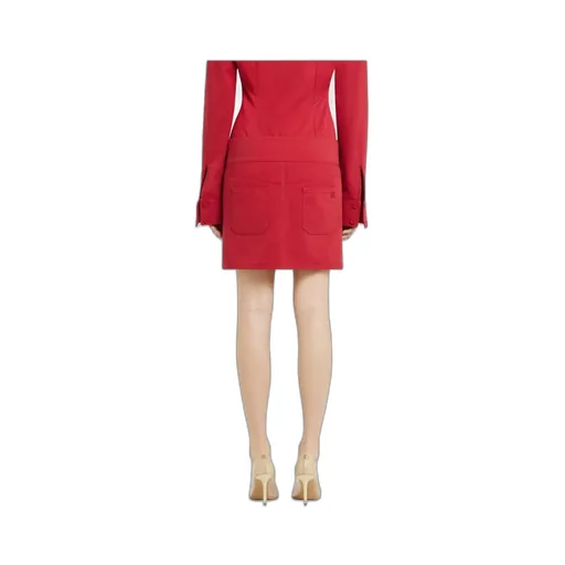 Belted Mini Skirt