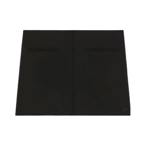 Heritage Clipped Mini Skirt