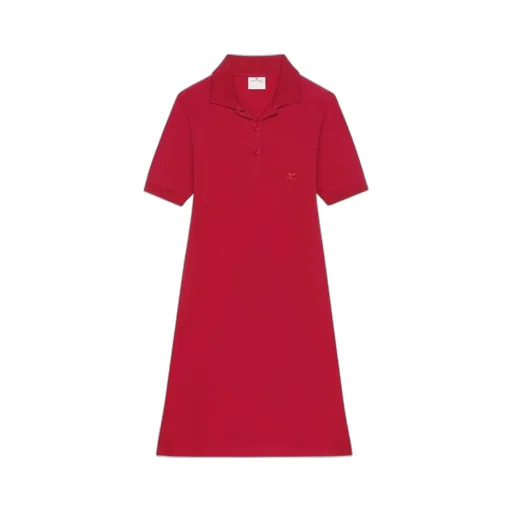 Mini Piqué Polo Dress