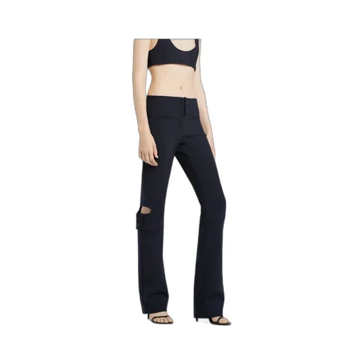 Double-Buckle Trousers