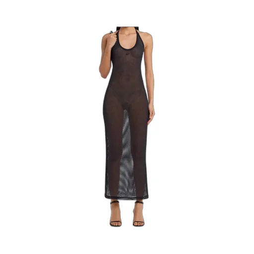Holistic Mesh Long Dress