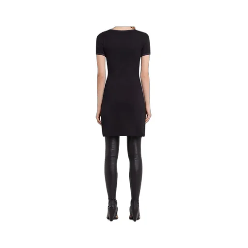 Holistic Contrast Mini Dress