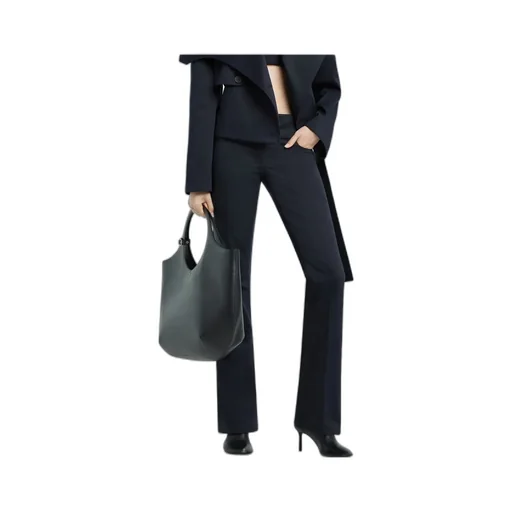 Belted Flared Pants