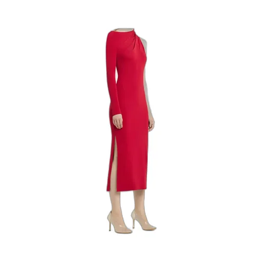 Asymmetric Midi Dress