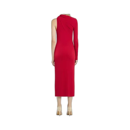Asymmetric Midi Dress