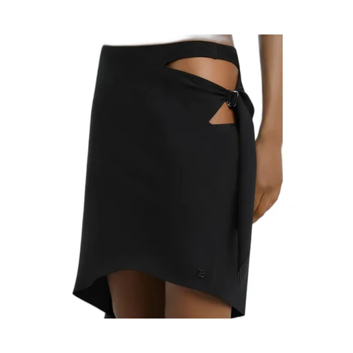 Knot Cut-Out Detailed Skirt