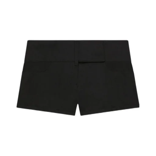 Belted Mini Shorts