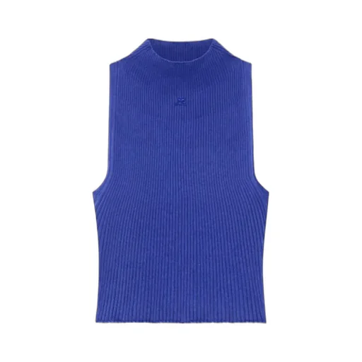 Mock-Neck Tank Top