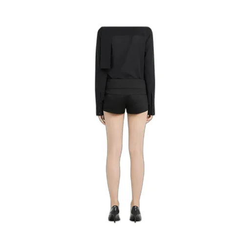 Belted Mini Shorts