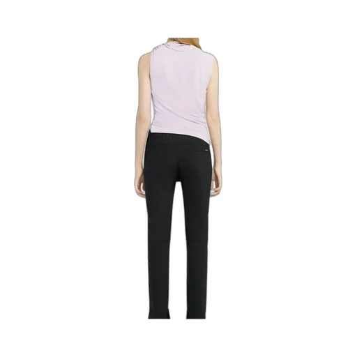 Draped Asymmetric Jersey Top
