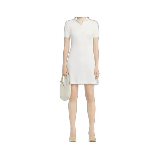 Mini Piqué Polo Dress