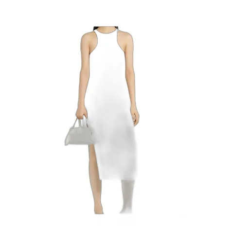 Racerback Jersey Midi Dress