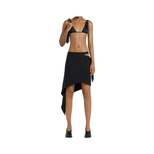 Knot Cut-Out Detailed Skirt
