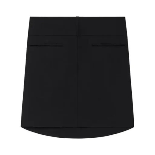 Oblique Mini Skirt