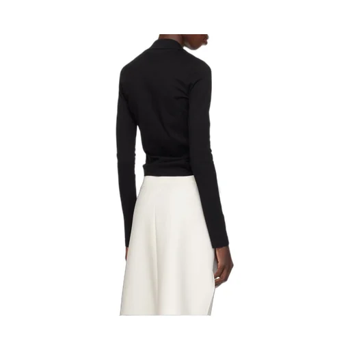Twist Pique Cropped Polo