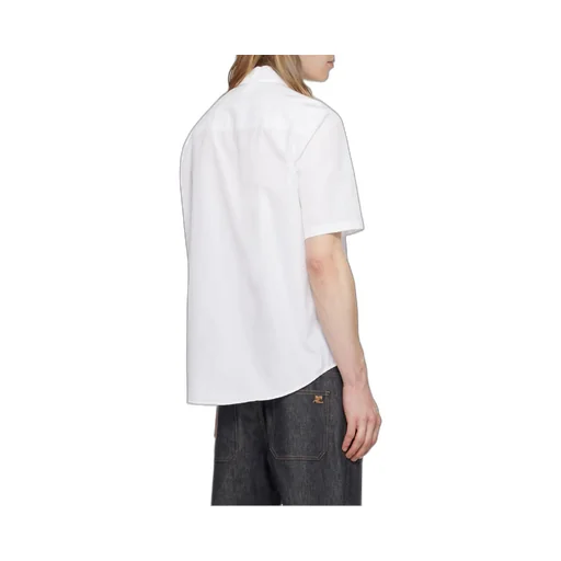 Zipped Poplin Shirt