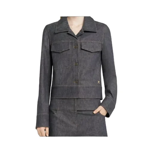 Denim Utility Trucker Jacket