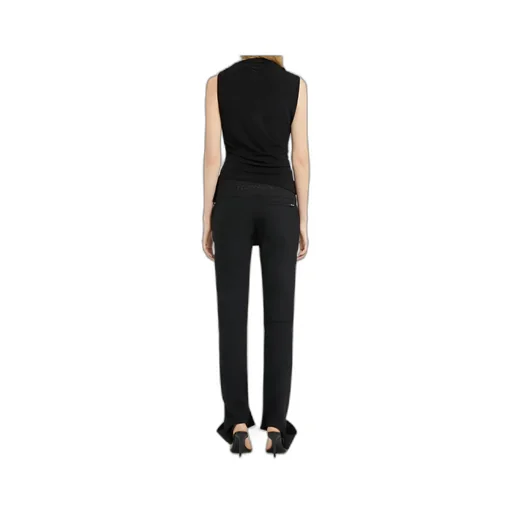 Draped Jersey Tank Top