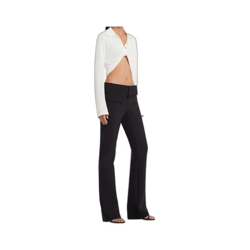 Twist Pique Cropped Polo