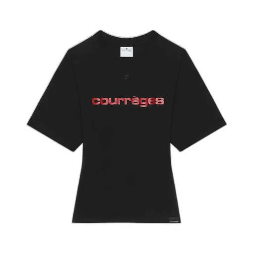 Logo Printed Crewneck T-Shirt