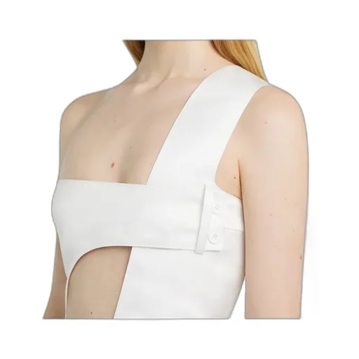 Cut-Out Satin Dress