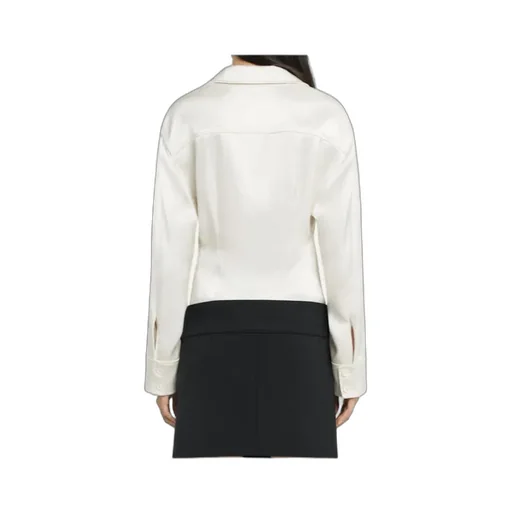 2-Pocket Satin Shirt