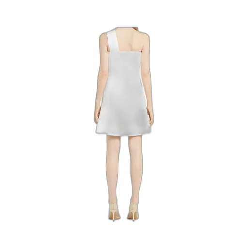 Cut-Out Satin Dress