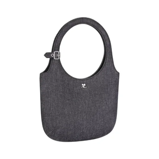 Holy Denim Top Handle Bag
