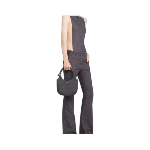 Holy Denim Top Handle Bag
