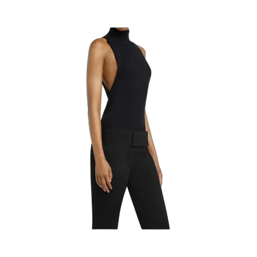 Sleeveless Ribbed-Knit Tank Top