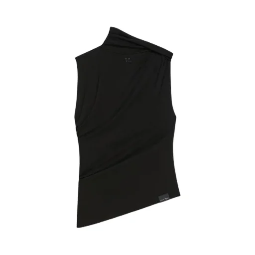 Sleeveless Draped Top