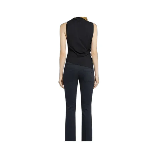 Sleeveless Draped Top