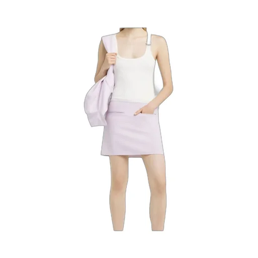 90's Logo Patch Rib Tank Top